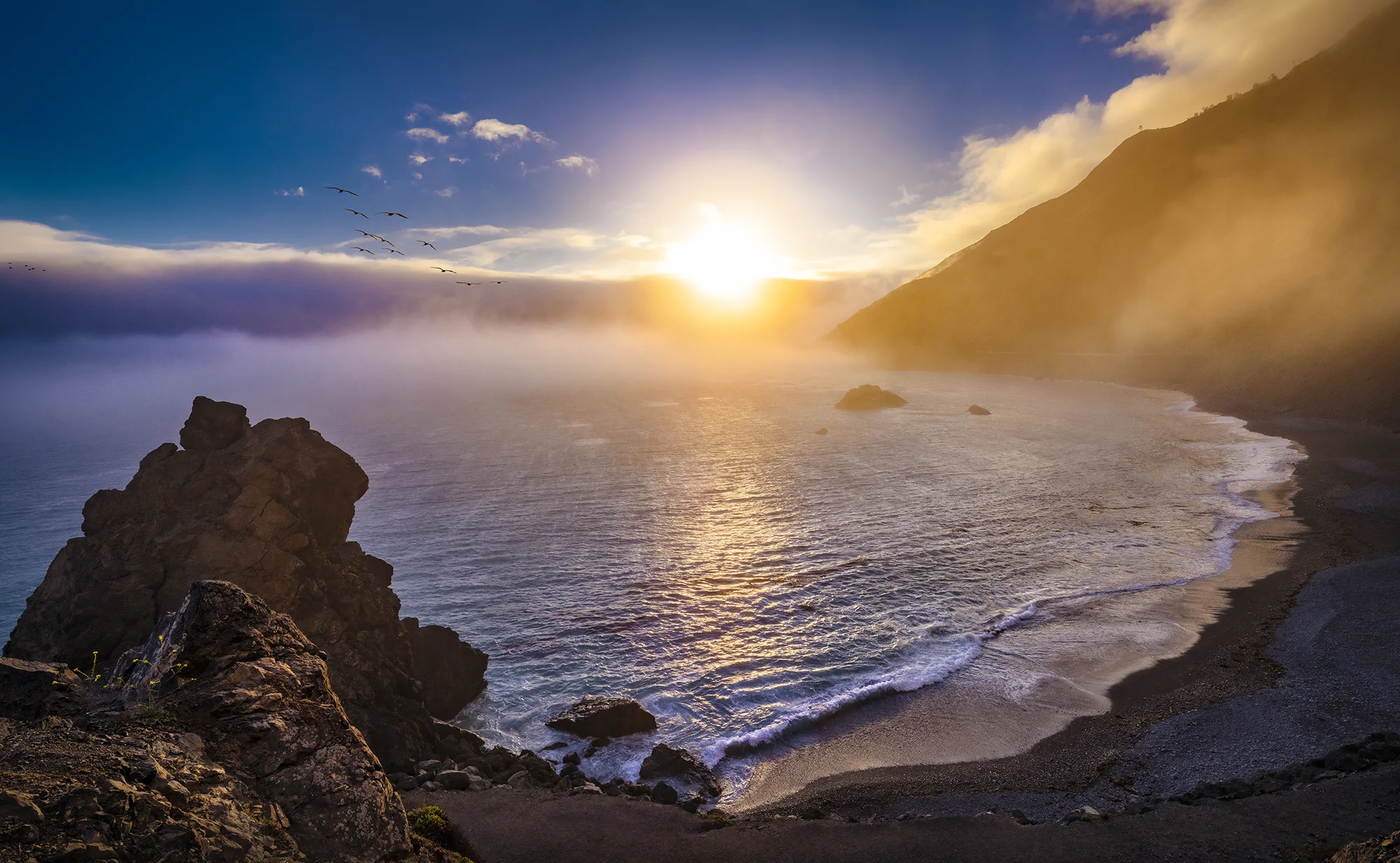 Pacific Sunset Fine Art Photography Print